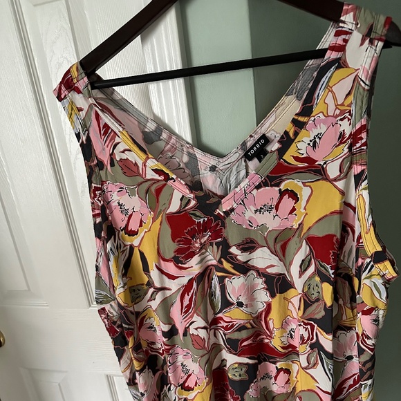 TORRID Tops - TORRID  Floral Tank -Size 3 (22-24)